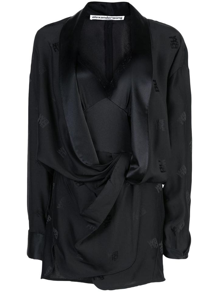 Alexander Wang Kimono Dress - Black