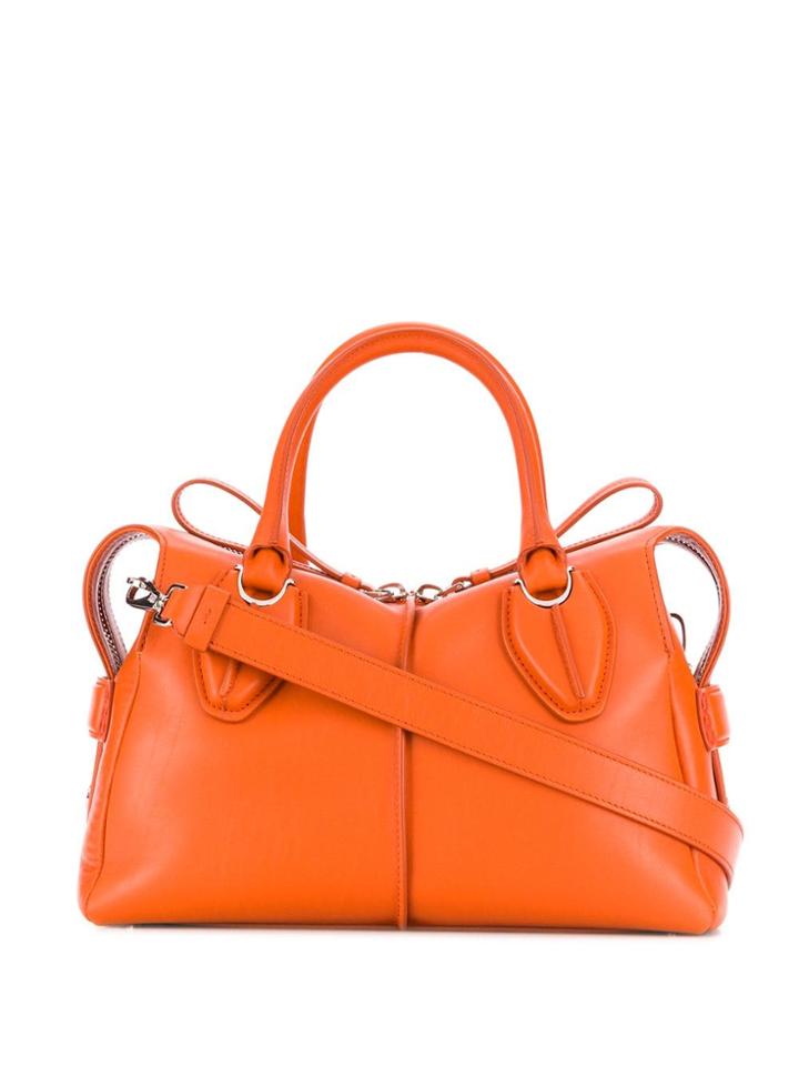 Tod's D-styling Small Tote Bag - Orange