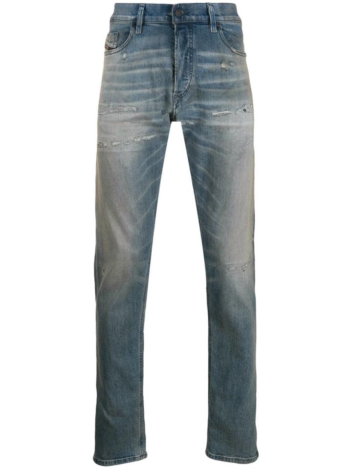 Diesel Tepphar Slim Fit Jeans - Blue
