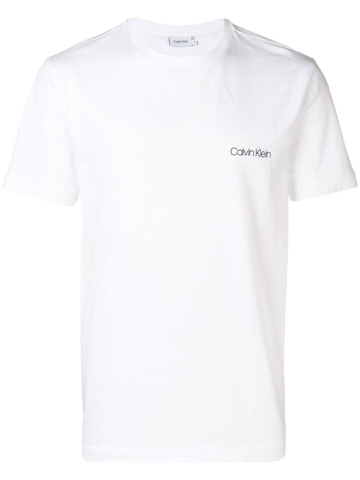 Calvin Klein Contrast Logo T-shirt - White