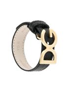 Dolce & Gabbana Logo Plaque Bracelet - Black