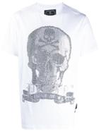 Philipp Plein Platinum Skull T-shirt - White