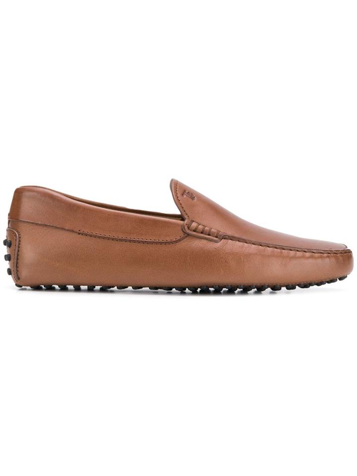 Tod's Classic Gommino Loafers - Brown