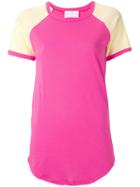 Andrea Bogosian Raglan Sleeves T-shirt - Pink