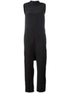 Rick Owens Body Bag Jumpsuit, Women's, Size: 40, Black, Silk/acetate