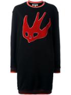 Mcq Alexander Mcqueen Central Swallow Embroidery T-shirt