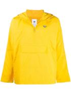 Adidas Pullover Anorak Jacket - Yellow