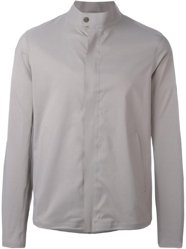 Herno Funnel Neck Jacket, Men's, Size: 52, Nude/neutrals, Polyamide