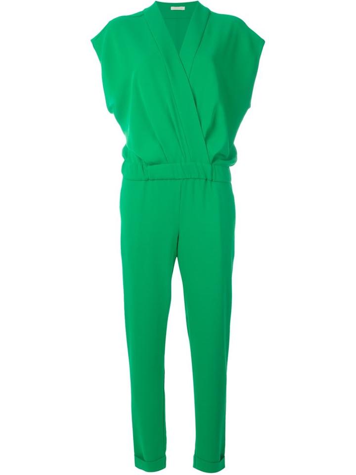 P.a.r.o.s.h. Panter Jumpsuit, Women's, Size: Xs, Green, Polyester