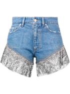 Almaz Lace Shorts - Blue