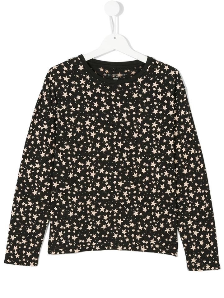 Stella Mccartney Kids Star Print T-shirt - Green