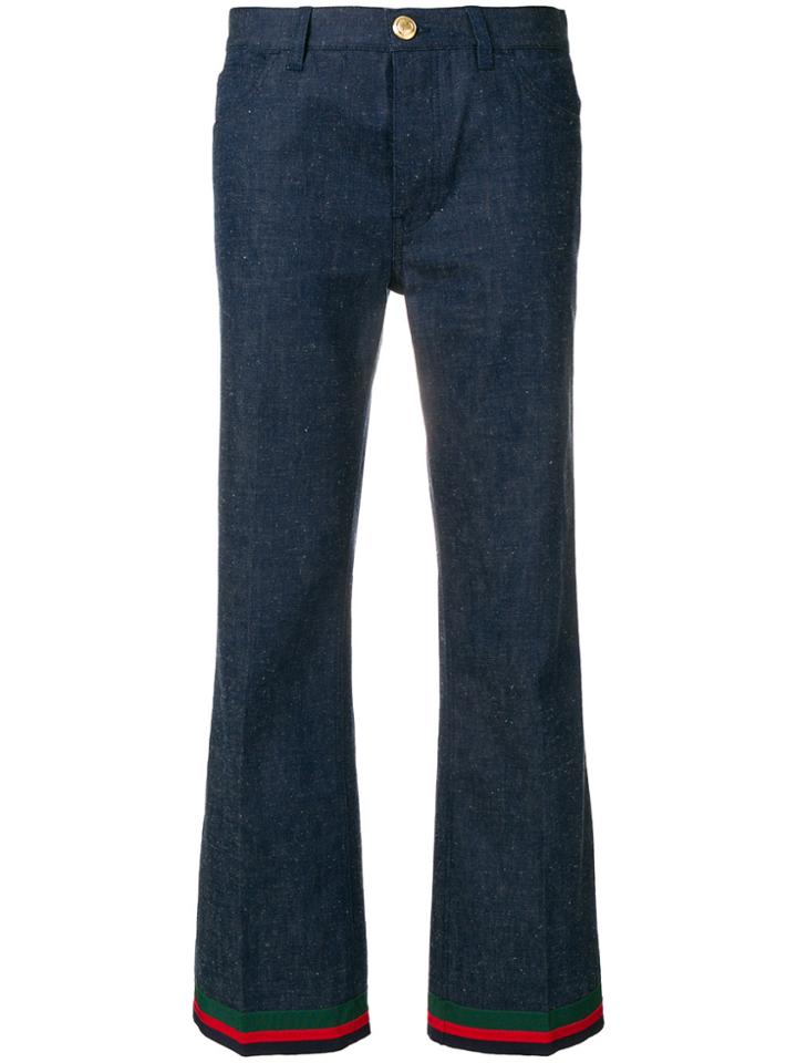 Gucci Bunny Patch Trousers - Blue