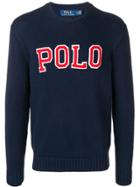 Polo Ralph Lauren Varsity Logo Sweater - Blue