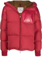Moncler Eloy Quilted Jacket - Red