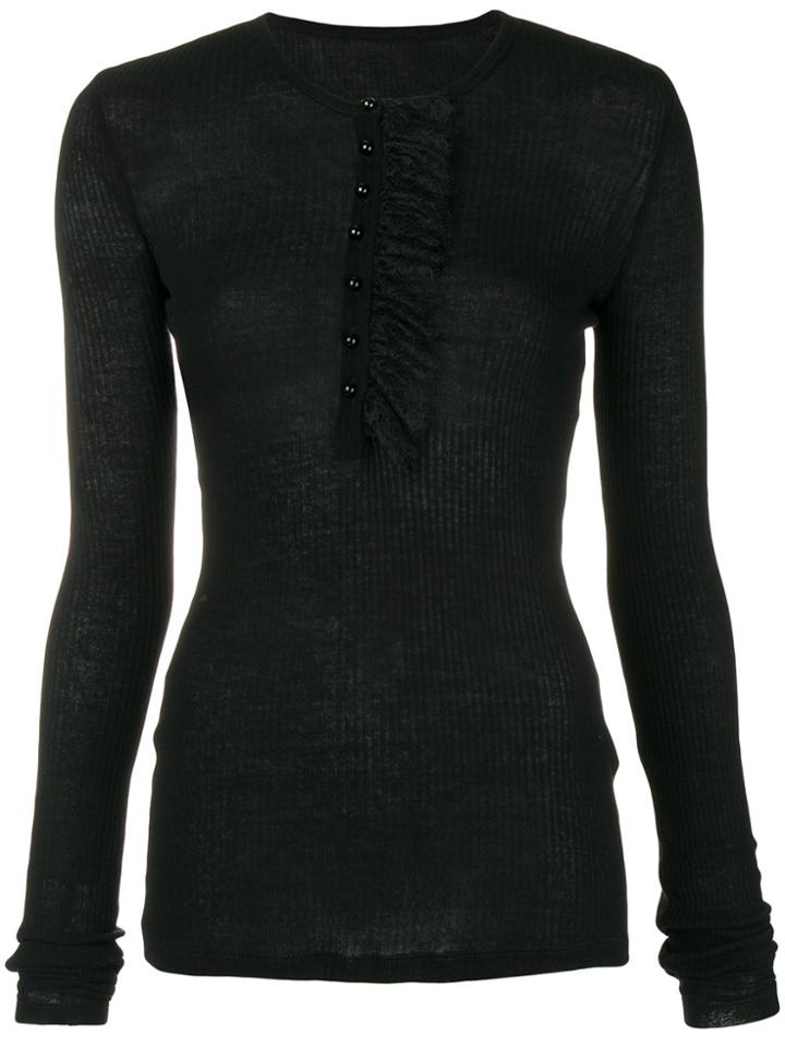 Philosophy Di Lorenzo Serafini Jersey Top - Black