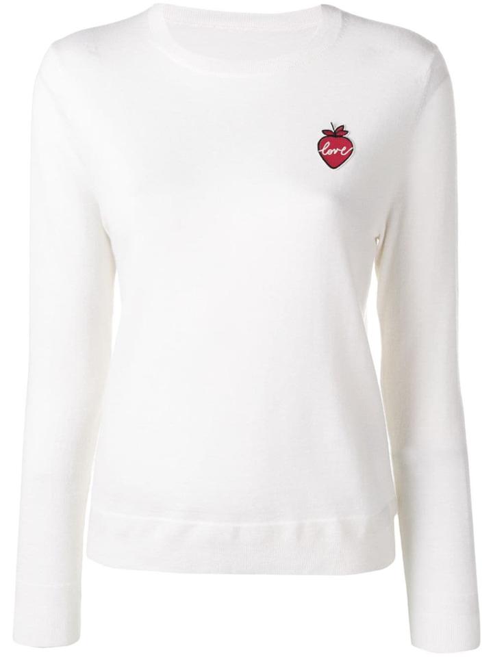 Chinti & Parker Love Knitted Jumper - White