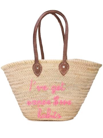 Poolside La Plage Taste Tote - Brown