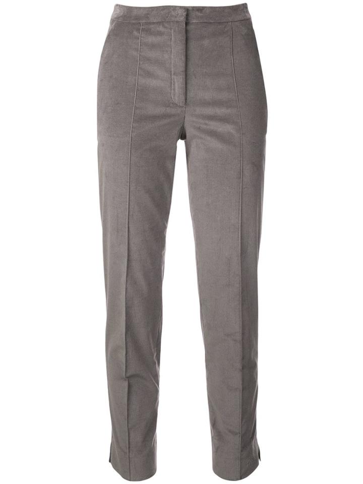 Nina Ricci Classic Slim-fit Trousers - Grey