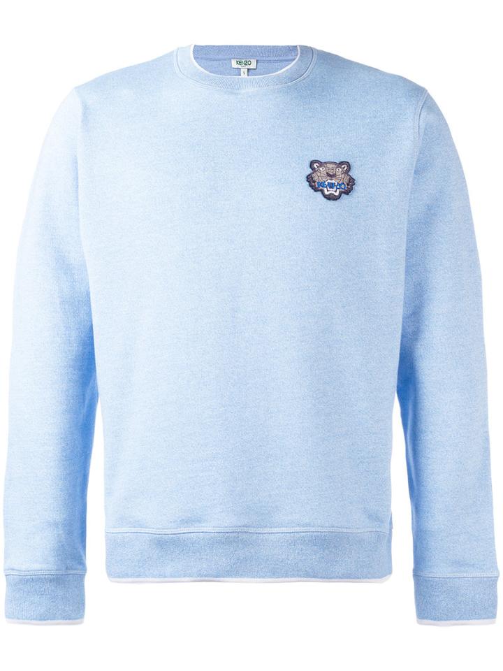 Kenzo Mini Tiger Sweatshirt, Men's, Size: Small, Blue, Cotton