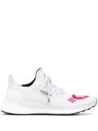 Adidas By Pharrell Williams Human Made Perforated Sneakers - White