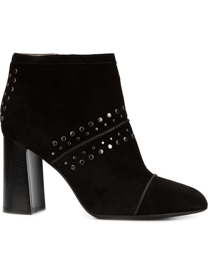 Lanvin Studded Ankle Boots