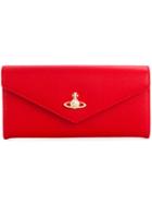Vivienne Westwood Long Logo Wallet - Red