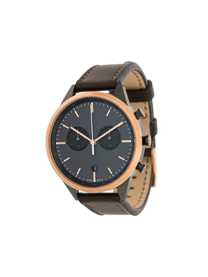 Uniform Wares C41 Chronograph Watch - Grey