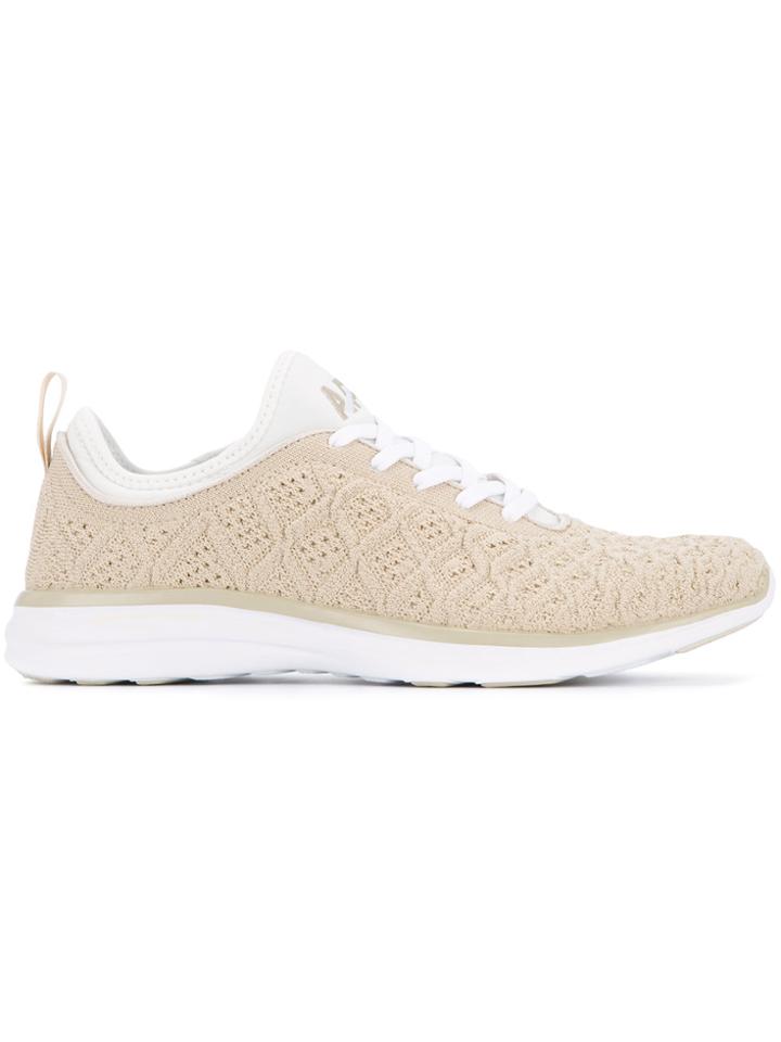 Apl Techloom Lace-up Sneakers - Nude & Neutrals