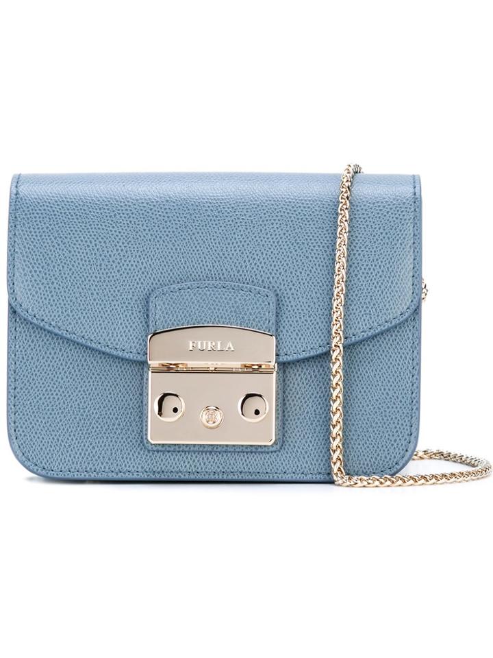 Furla Chain Strap Crossbody Bag - Blue