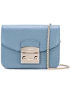 Furla Chain Strap Crossbody Bag - Blue