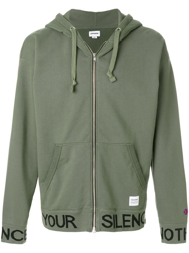 Converse Zip Hoodie - Green