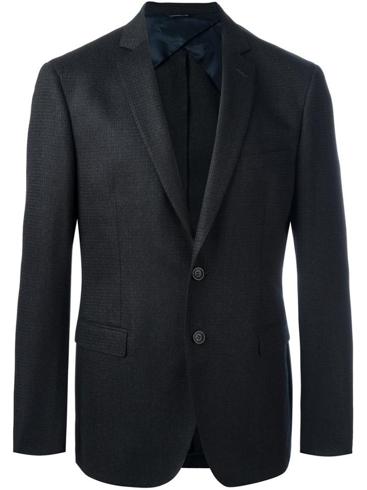 Tonello Single Breasted Suit Jacket, Men's, Size: 48, Grey, Spandex/elastane/viscose/virgin Wool