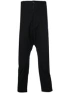 A Diciannoveventitre Cropped Trousers - Black