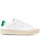 Maison Margiela Spray Paint Low Top Sneakers - White