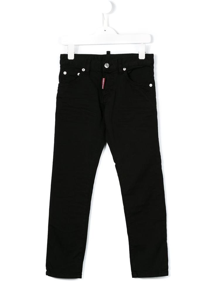 Dsquared2 Kids Skinny Jeans, Boy's, Size: 10 Yrs, Black