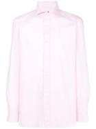 Borrelli Button-down Shirt - Pink & Purple