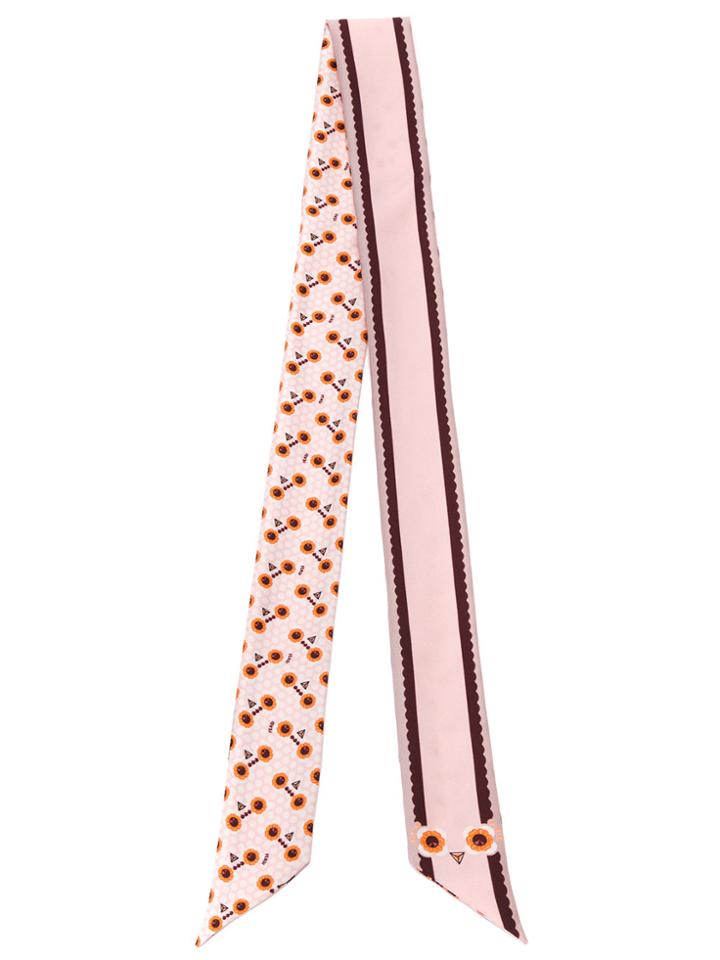 Fendi Fendi Fxt0115ix F04s7 Natural (other)->silk - Pink & Purple