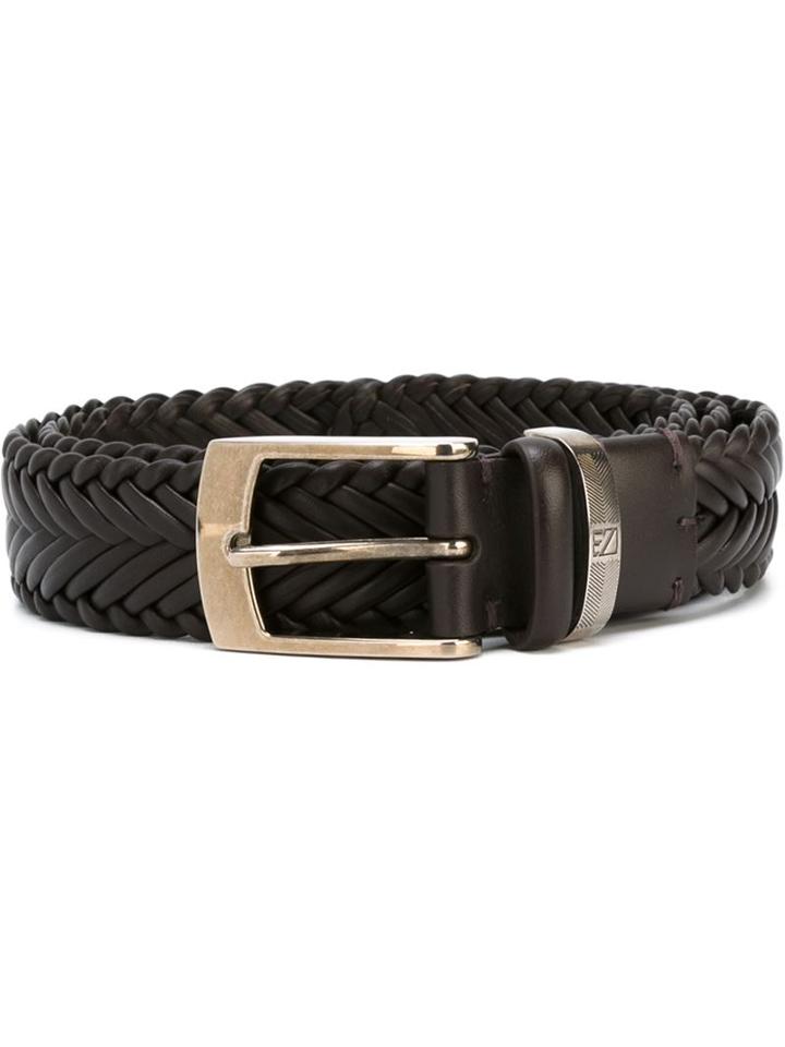 Ermenegildo Zegna Braided Belt