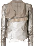 Rick Owens Fitted Jacket - Metallic