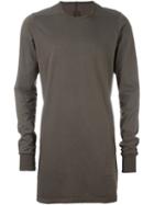 Rick Owens Drkshdw Long Sleeve T-shirt, Men's, Size: Medium, Grey, Cotton