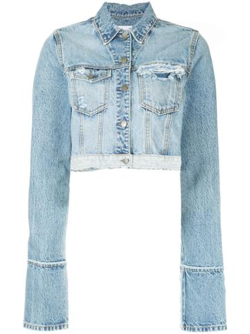Nobody Denim Reverse Jacket Insideout - Blue