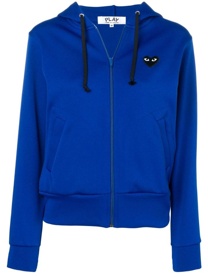 Comme Des Garçons Play Heart Logo Sweater - Blue