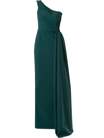 Greta Constantine Vedast Gown - Green