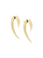 Shaun Leane 18kt Yellow Gold 'hook' Earrings, Women's, Metallic