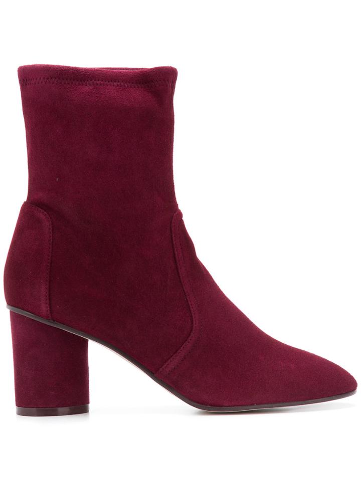 Stuart Weitzman Margot Boots - Pink & Purple