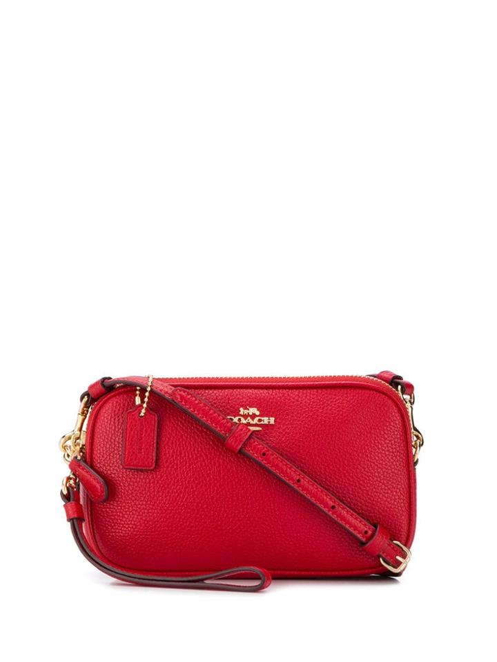 Coach Sadie Crossbody Clutch - Red