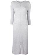 Le Kasha 'mali' Knit Dress - Grey