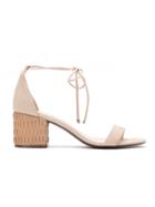 Schutz Schutz S2000103480002 Pale Nude Leather/fur/exotic