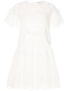 Sea Lace Dress - White