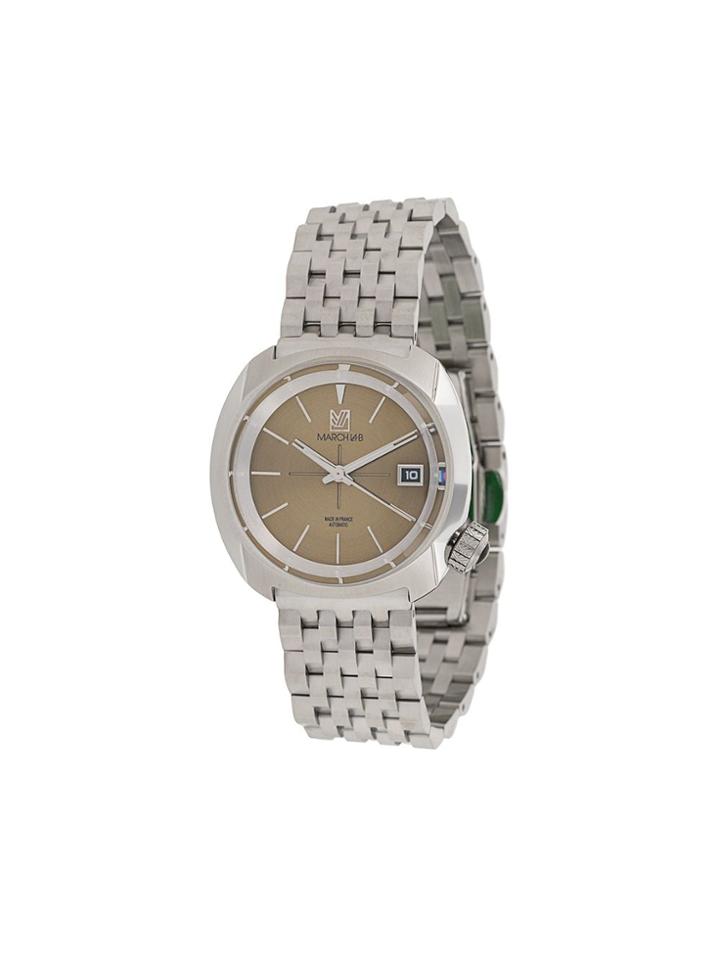 March La.b Am1 Slim Automatic Magnum 38mm - Silver